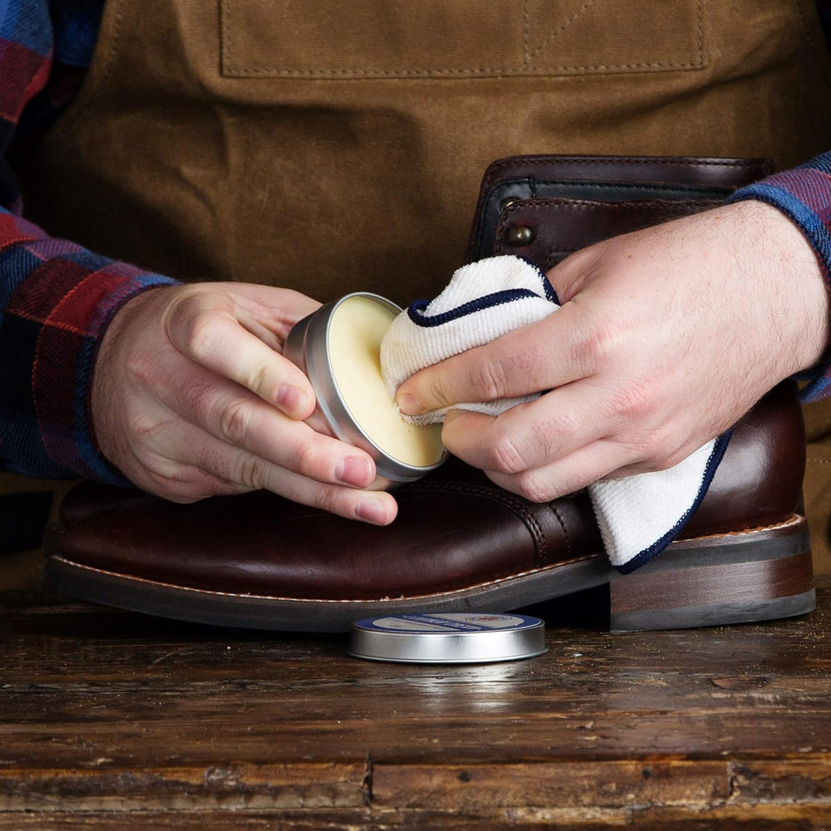 Cobbler'S Choice Leather Cream - for Shoes, Boots & Bags with Beeswax