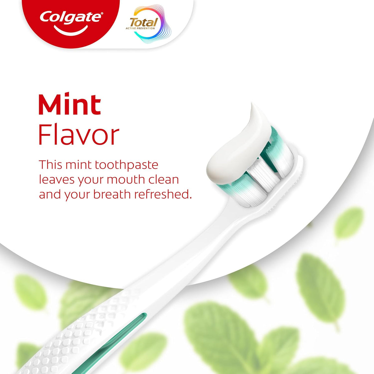 Total Fluoride Toothpaste, Clean Mint, 4 Pack, 5.1 Oz