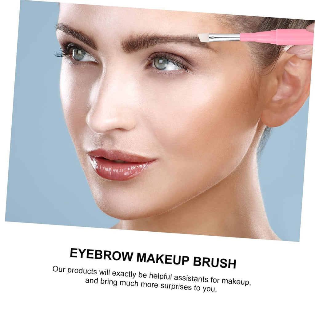 6Pcs Eyebrow Makeup Brush Set Silicone for Lip and Brow