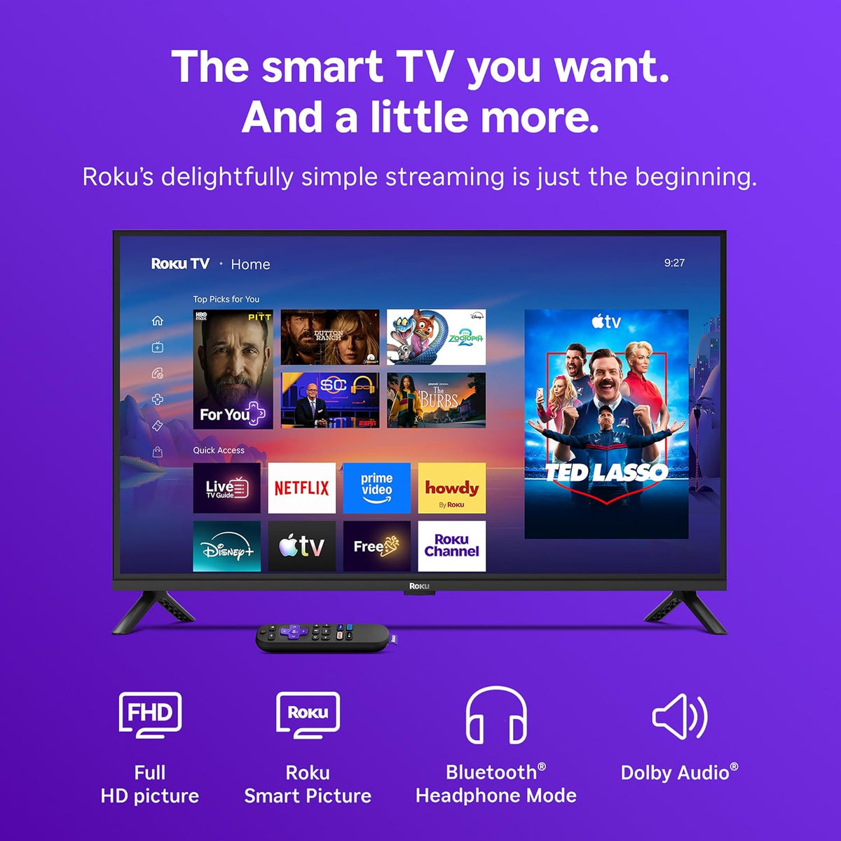32-Inch Select Series Smart TV 2026-1080P Full HD TV - tv