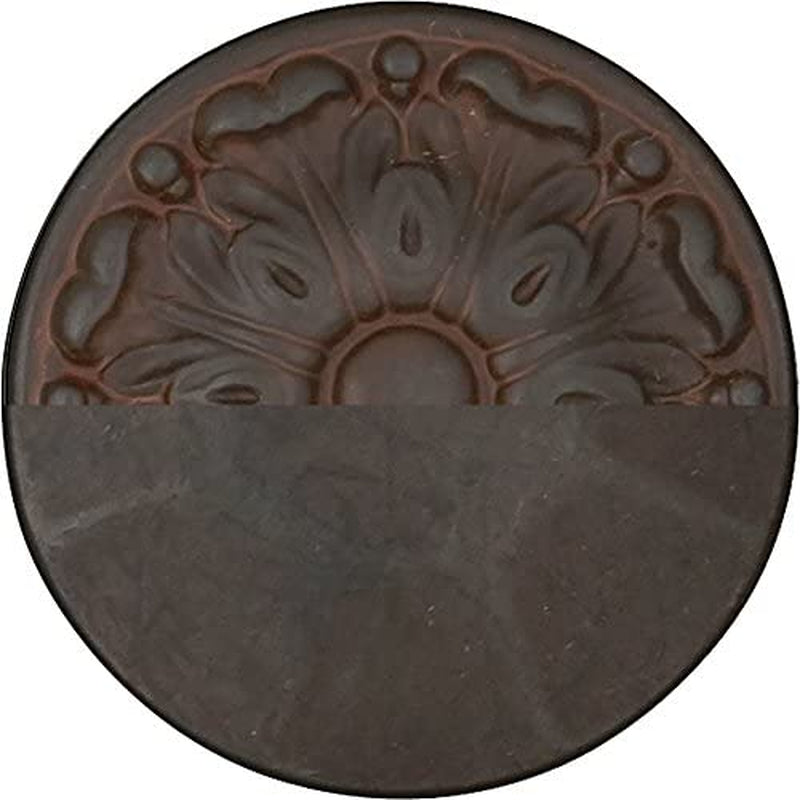 Solid Core Kitchen Cabinet Pulls, Luxury Cabinet Handles, Hardware for Doors & Dresser Drawers, 18 Inch Hole Center, Rustic Iron, Refined Rustic Collection