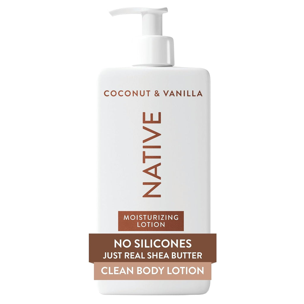Body Lotion Contains Naturally Derived Plant-Based Moisturizers for Women and Men | Restores Dry Skin, Coconut & Vanilla, 16.5 Fl Oz