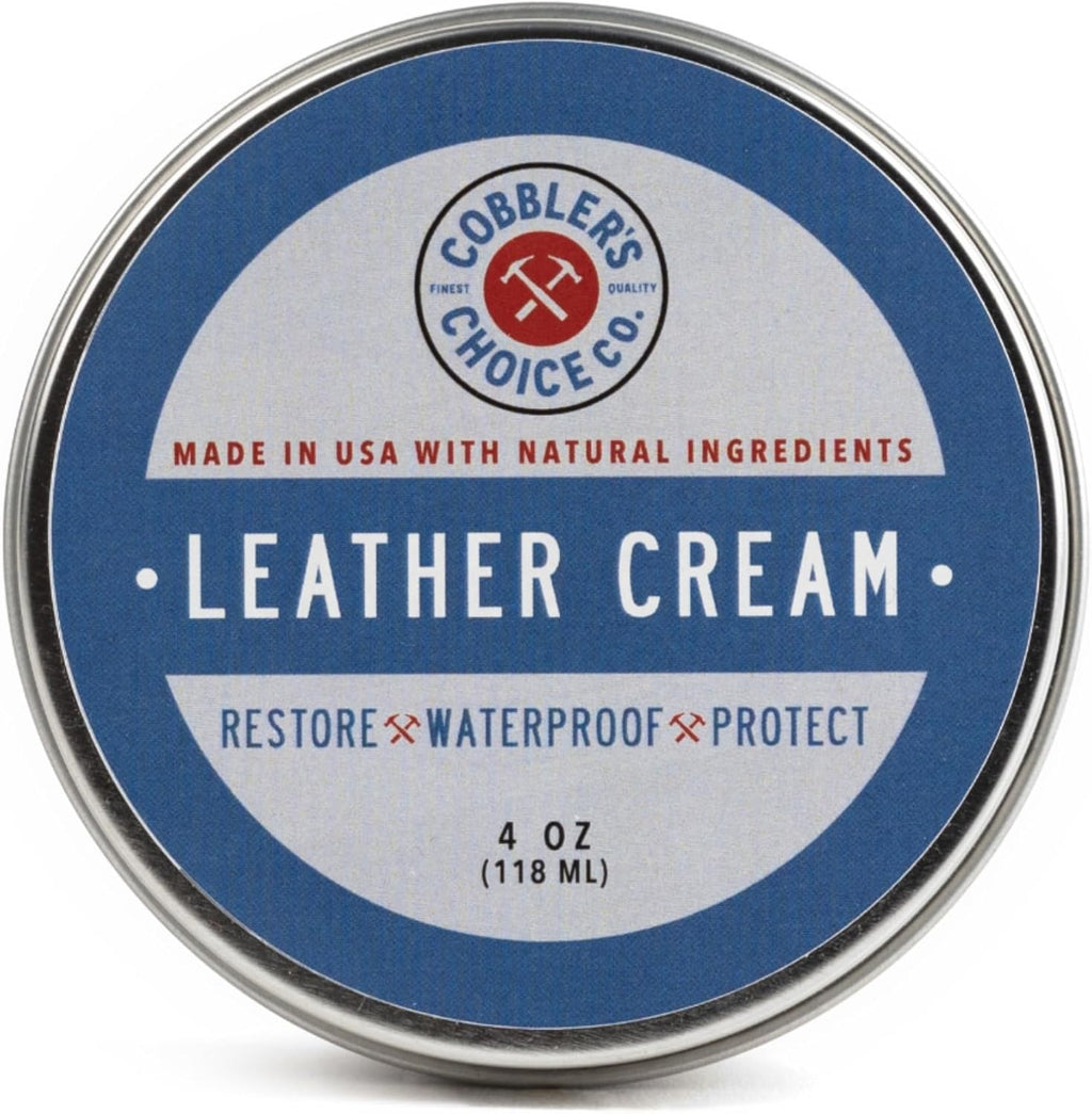 Cobbler'S Choice Leather Cream - for Shoes, Boots & Bags with Beeswax