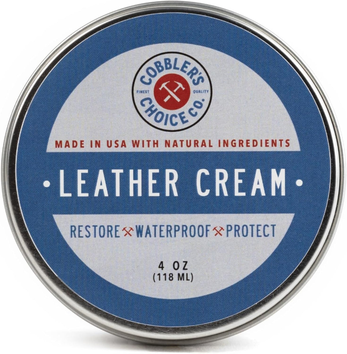Cobbler'S Choice Leather Cream - for Shoes, Boots & Bags with Beeswax