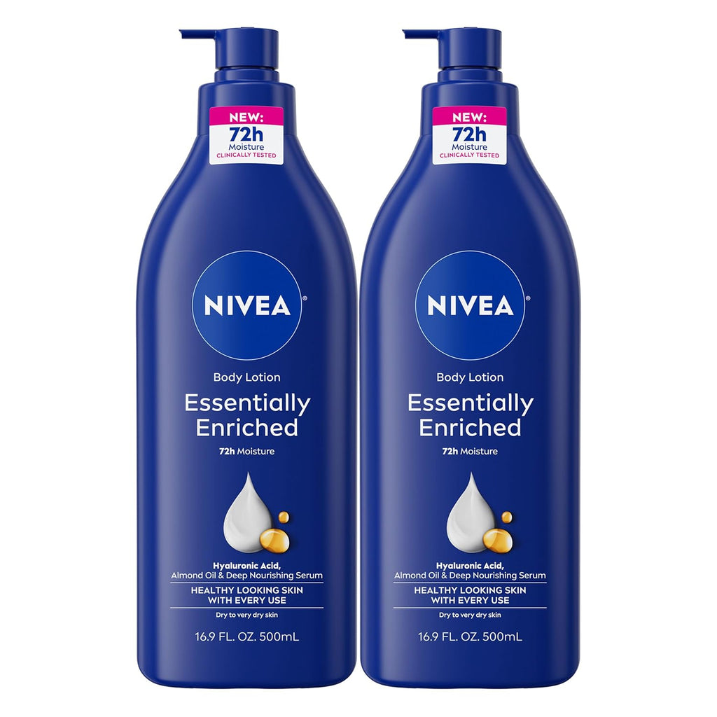 Essentially Enriched Body Lotion, Value Pack, 2 X 16.9 FL OZ