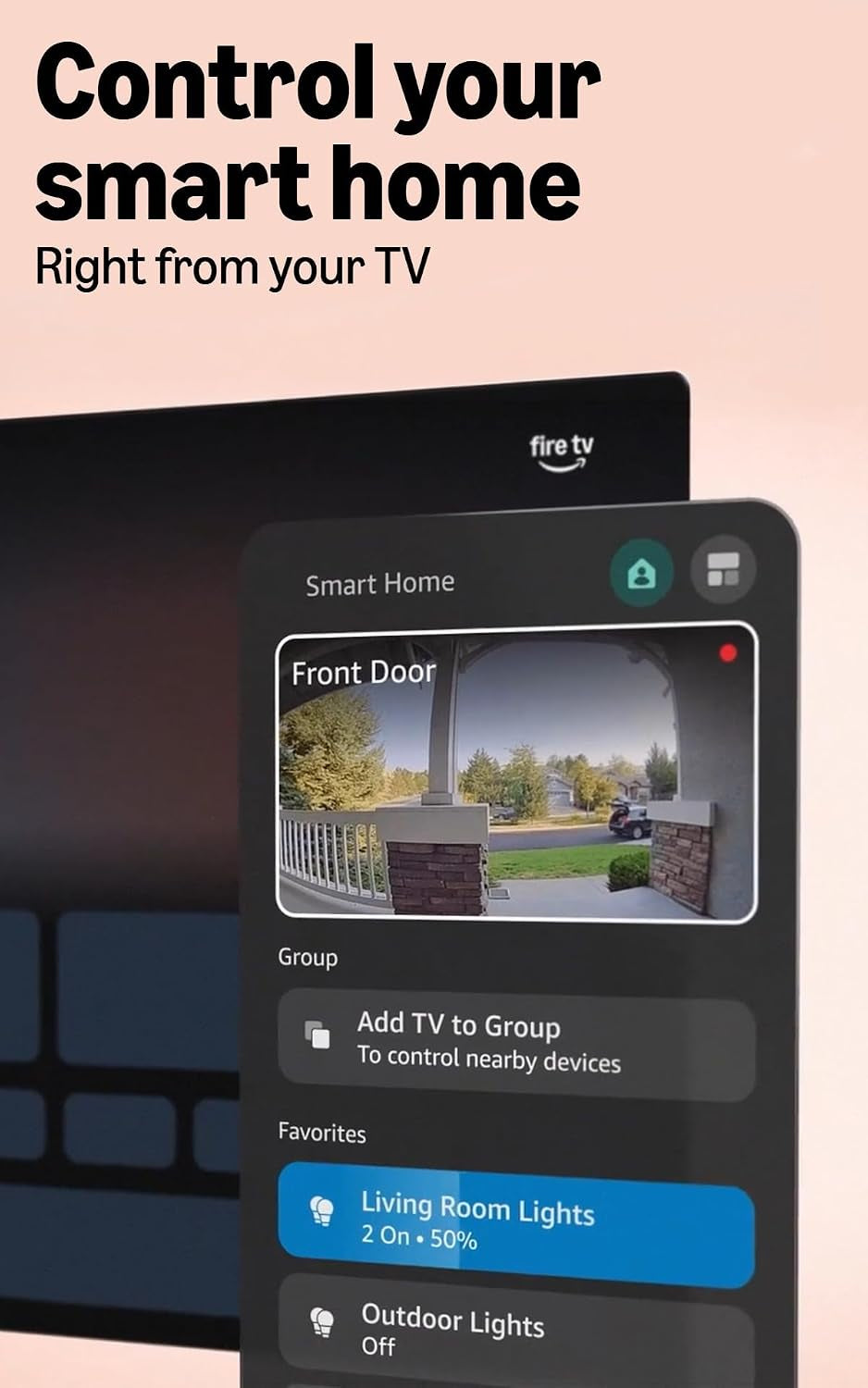Ember 65" Mini-Led Series with Fire TV (Newest Model), QLED 4K UHD Smart TV, Dolby Vision IQ, 144Hz Gaming Mode, Ambient Experience, Find Shows Faster with Alexa+